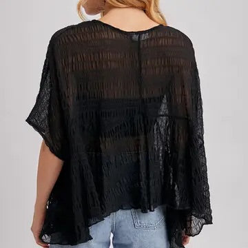 Midnight Mirage Cape Top