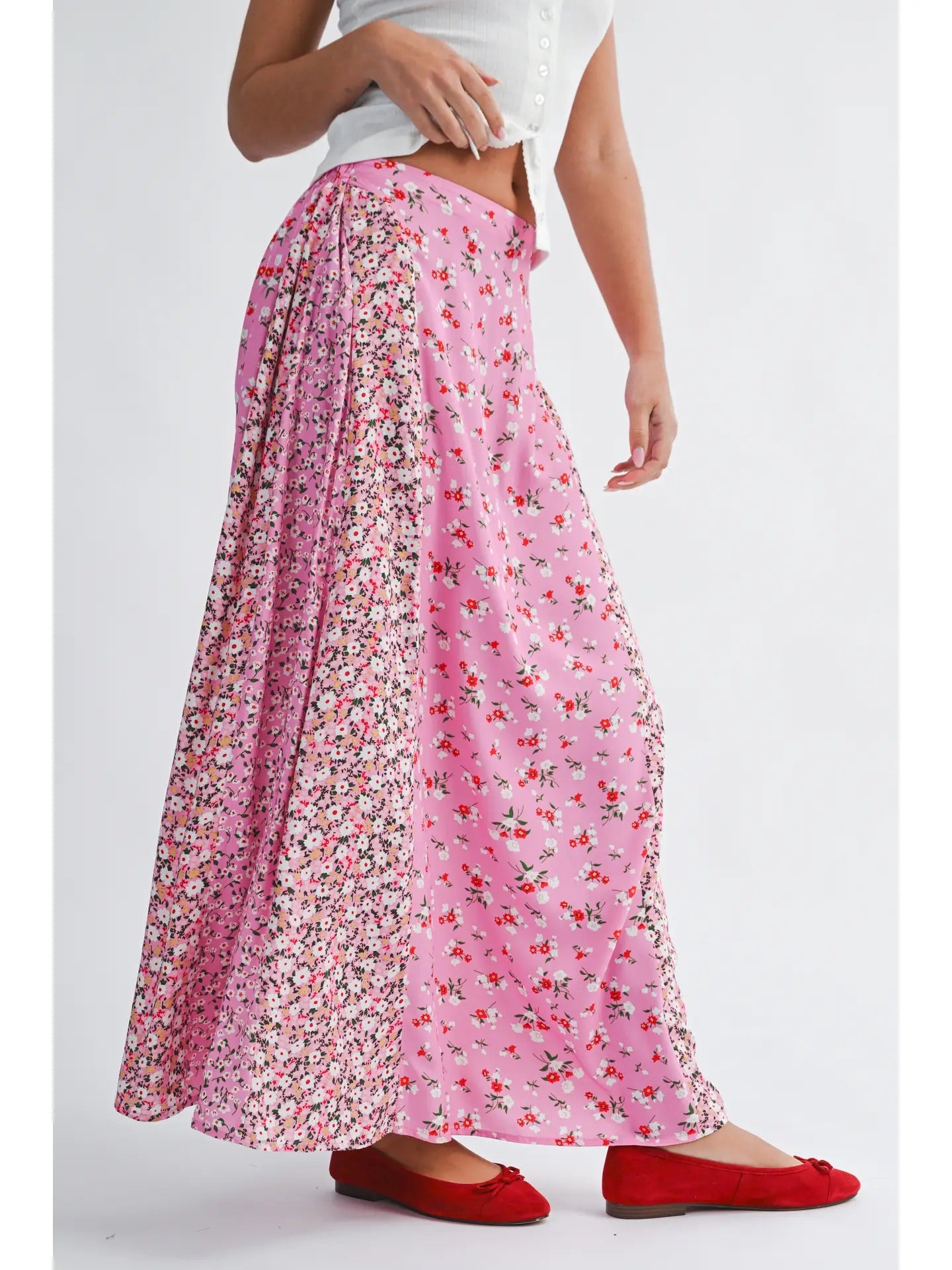 Garden Stroll Floral Skirt