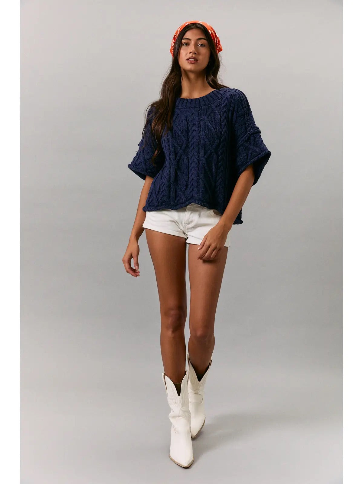 Midnight Cable Knit