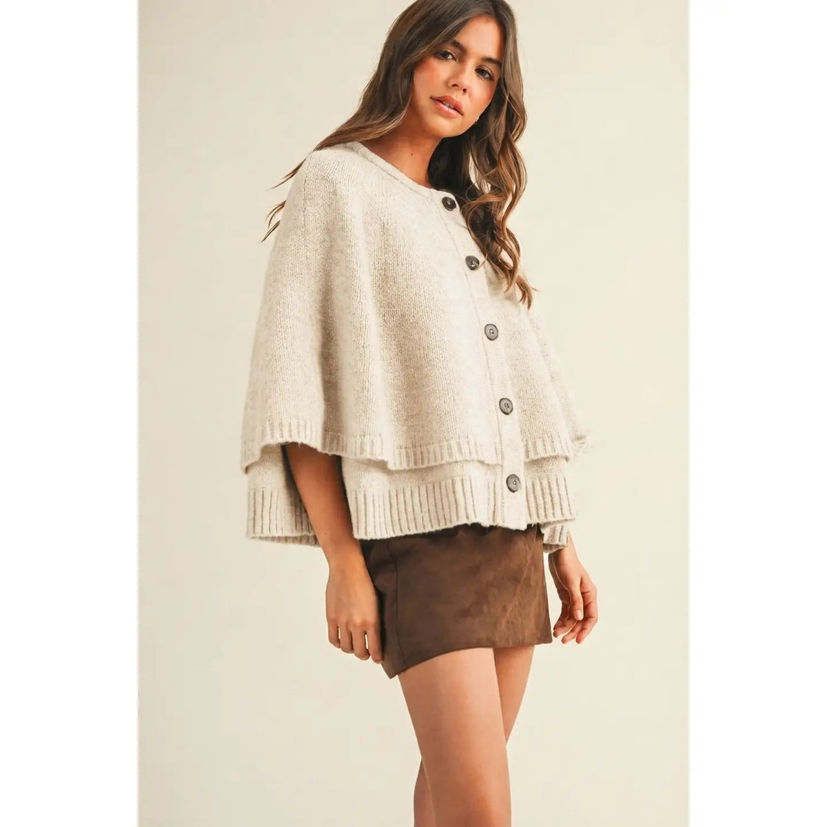 Ivory Hour Capelet
