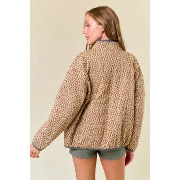 Sand Cotton Padded Coat