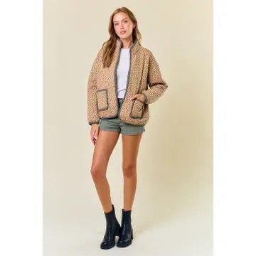 Sand Cotton Padded Coat