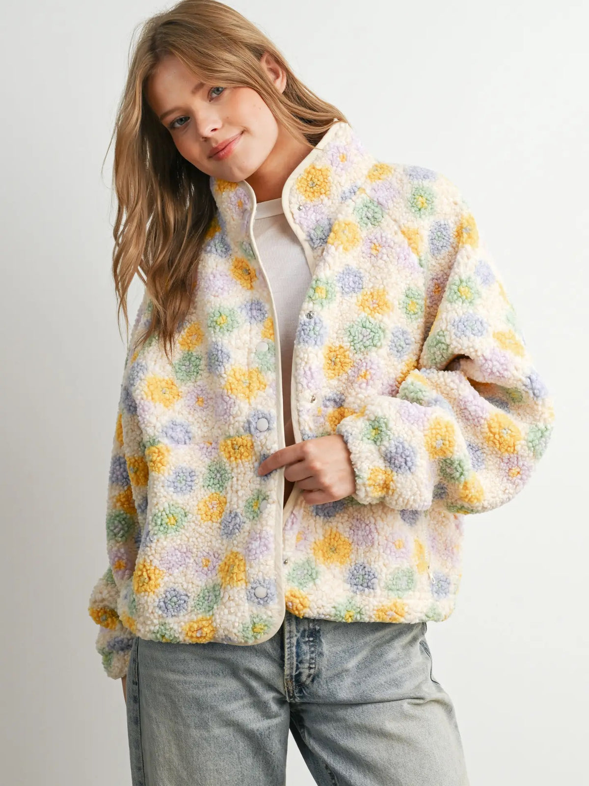 Meadow Bloom Fleece Jacket