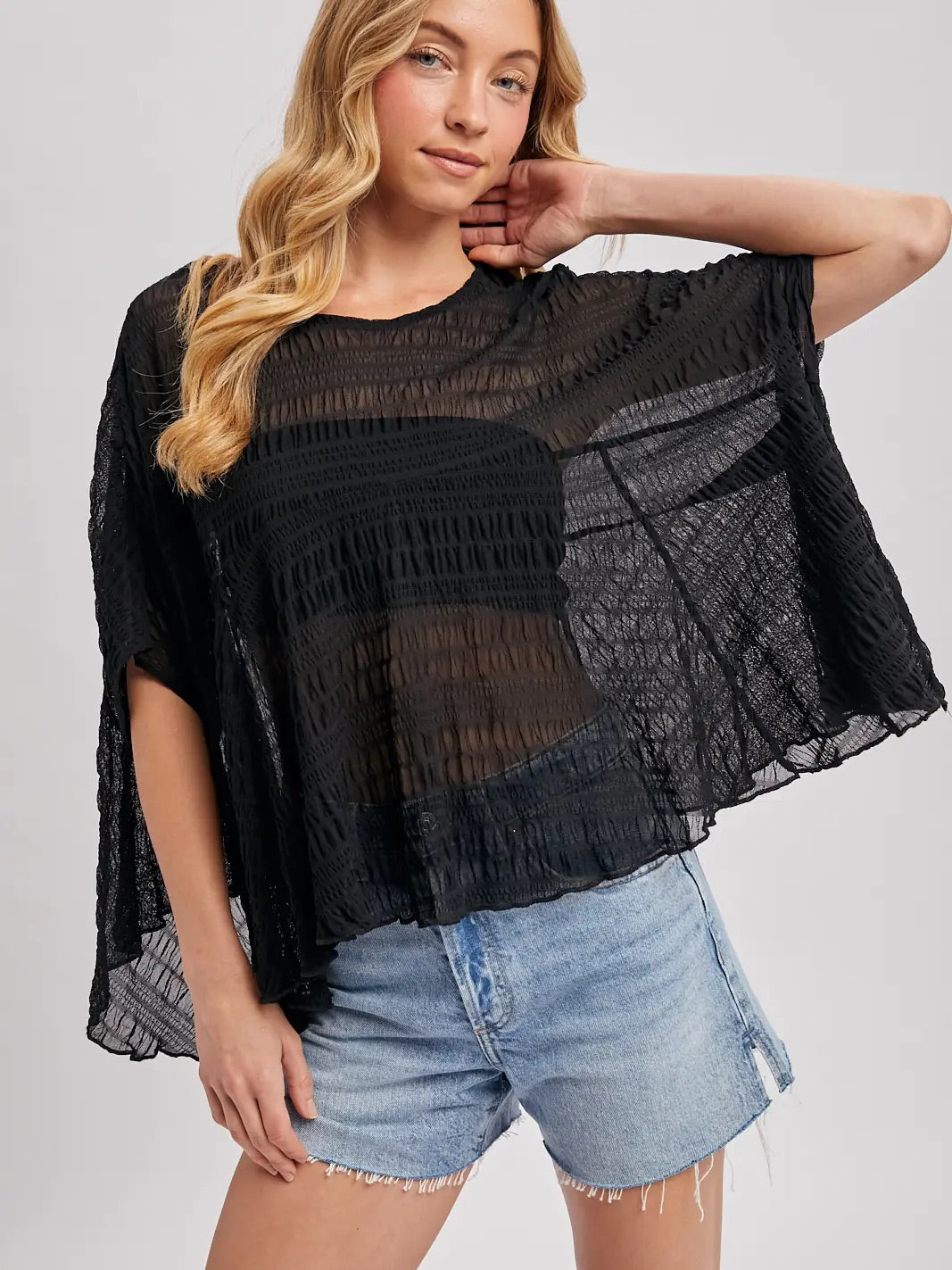 Midnight Mirage Cape Top