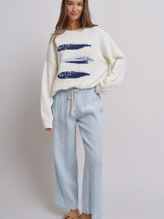 Seaside Catch Sweater