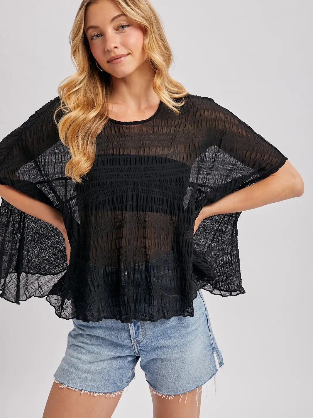 Midnight Mirage Cape Top