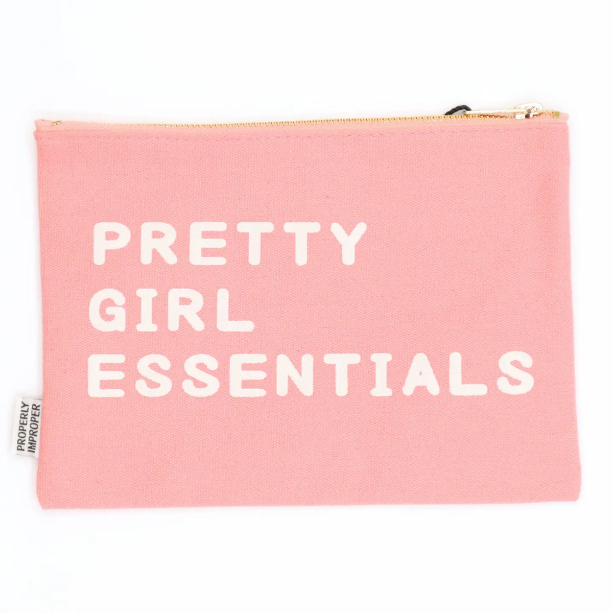 Pretty Girl Essentials Canvas Pouch
