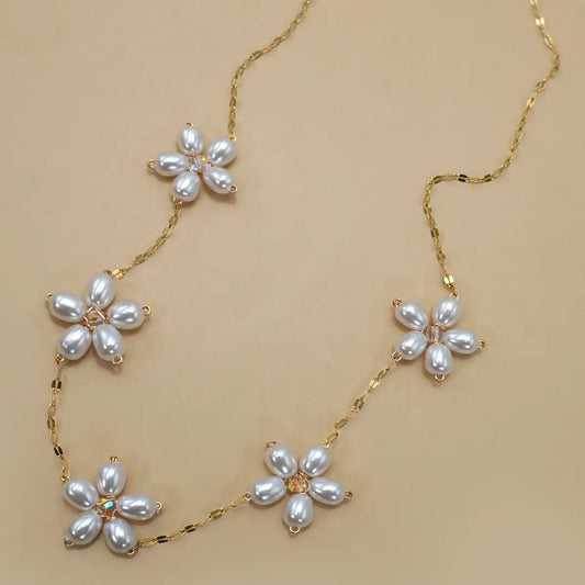 Pearl Flower Necklace