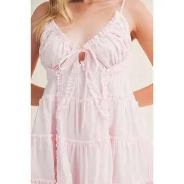 Sweet Peony Mini Dress
