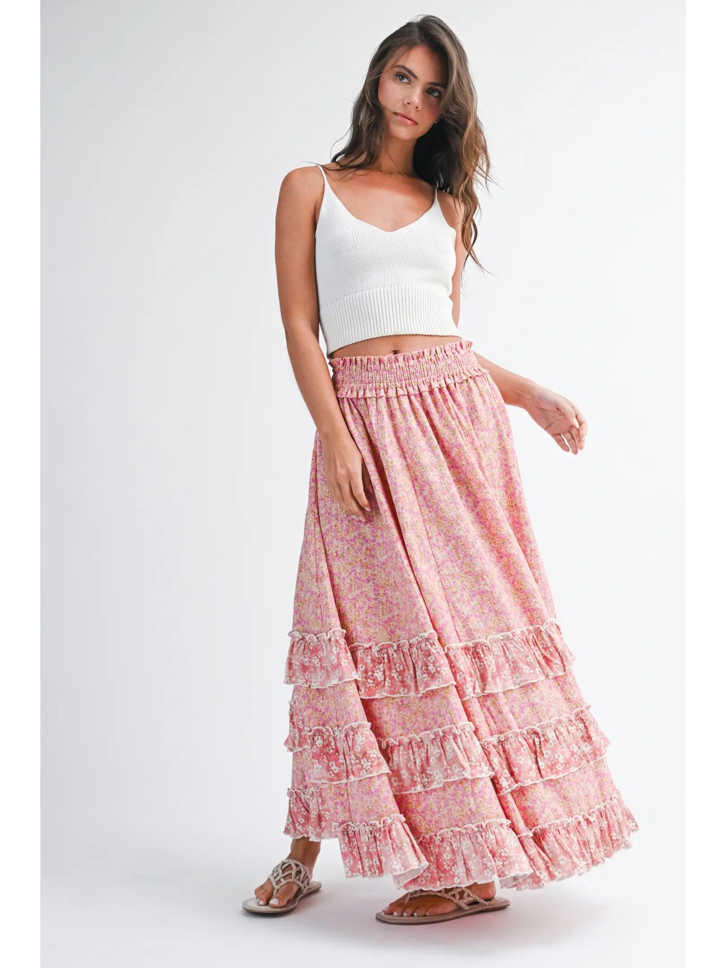 Wildflower Waltz Maxi Skirt