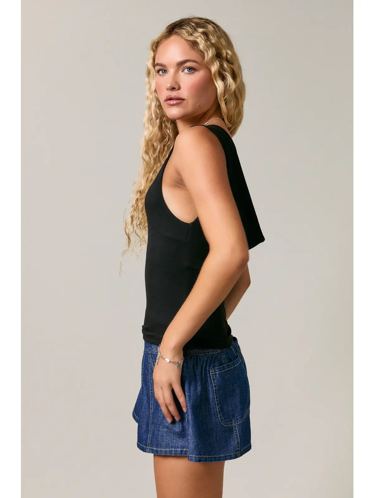 Golden Hour Cowl Top