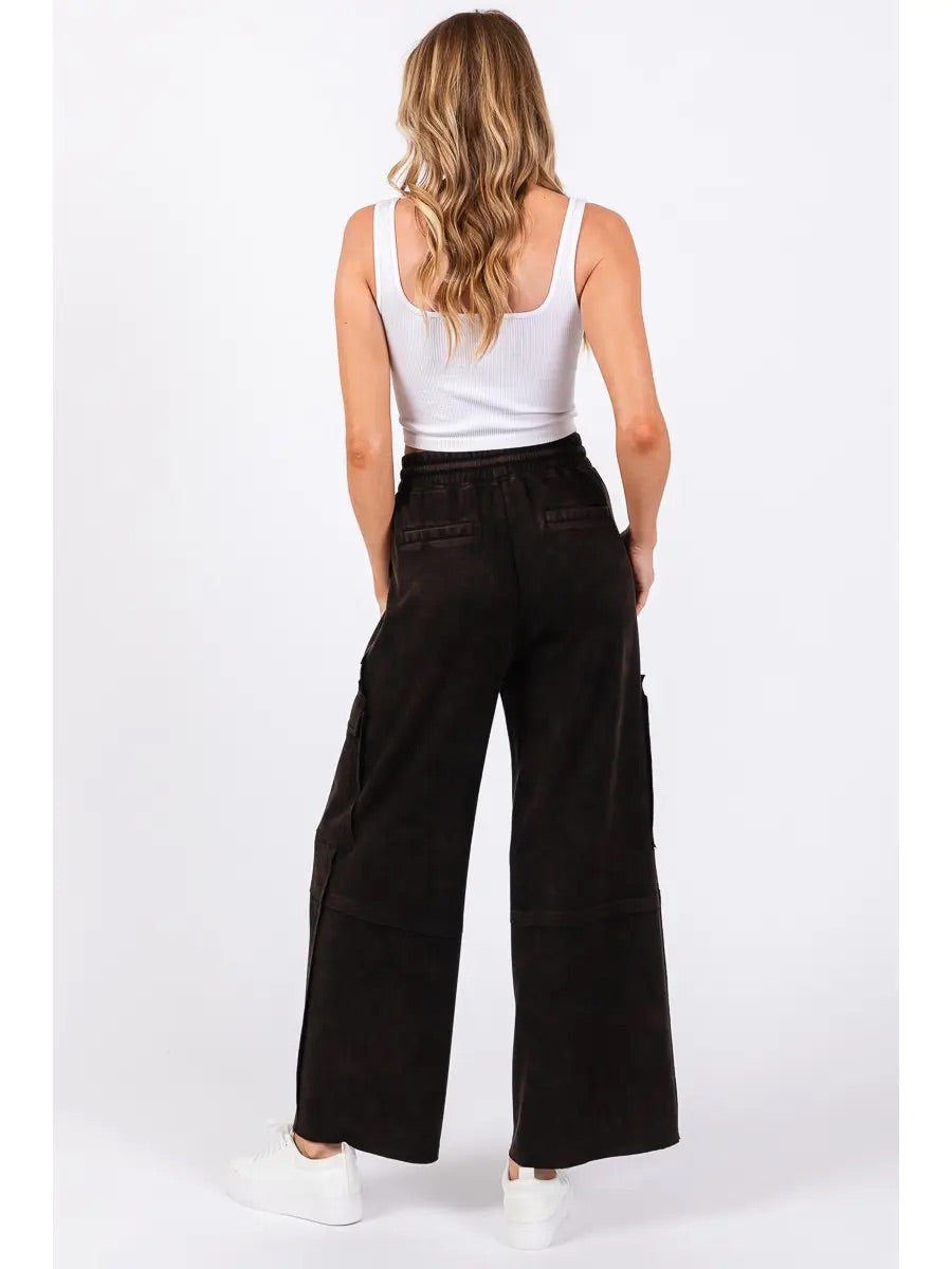 Precious Cargo Mineral Washed lounge Pants