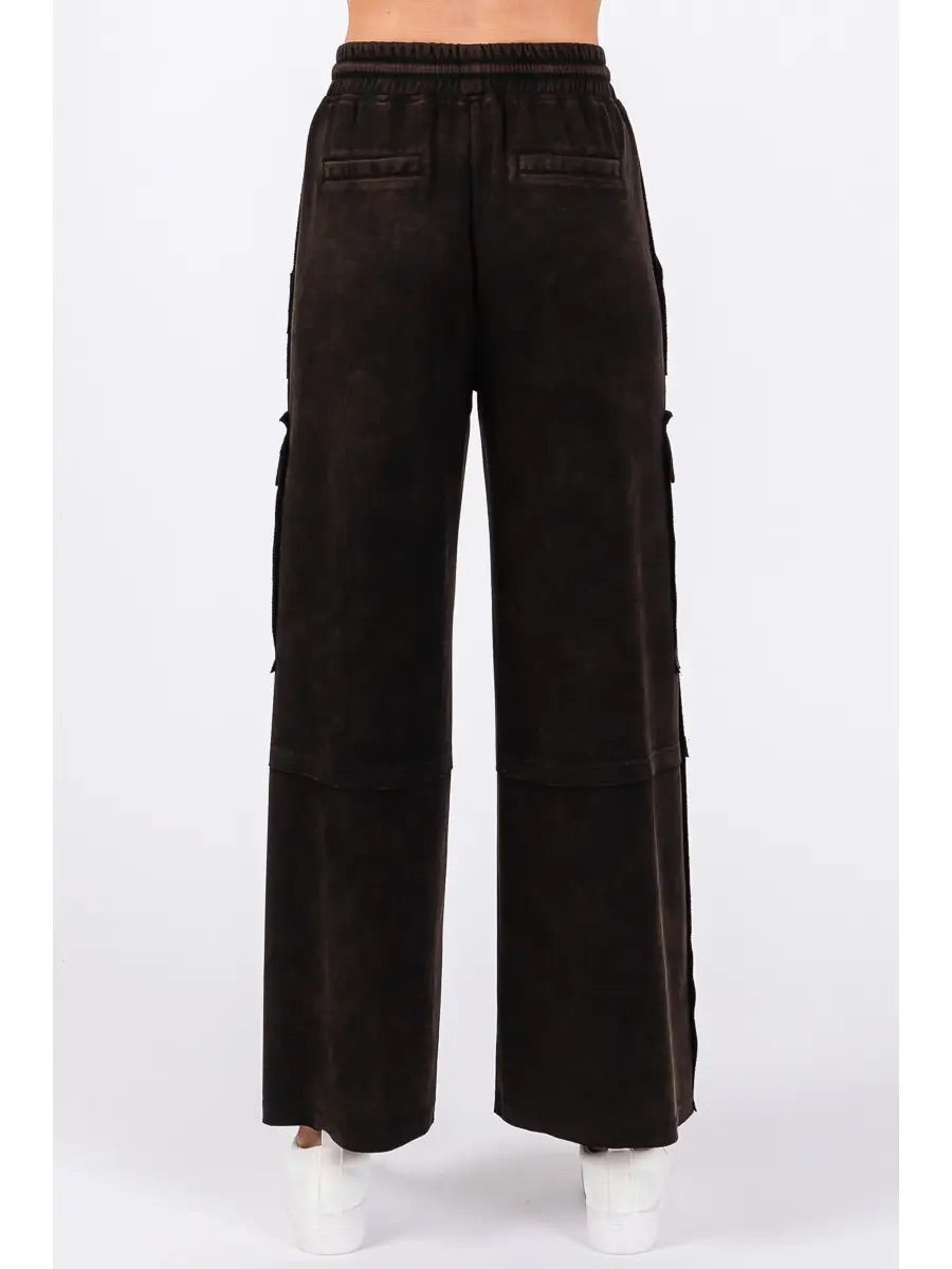 Precious Cargo Mineral Washed lounge Pants