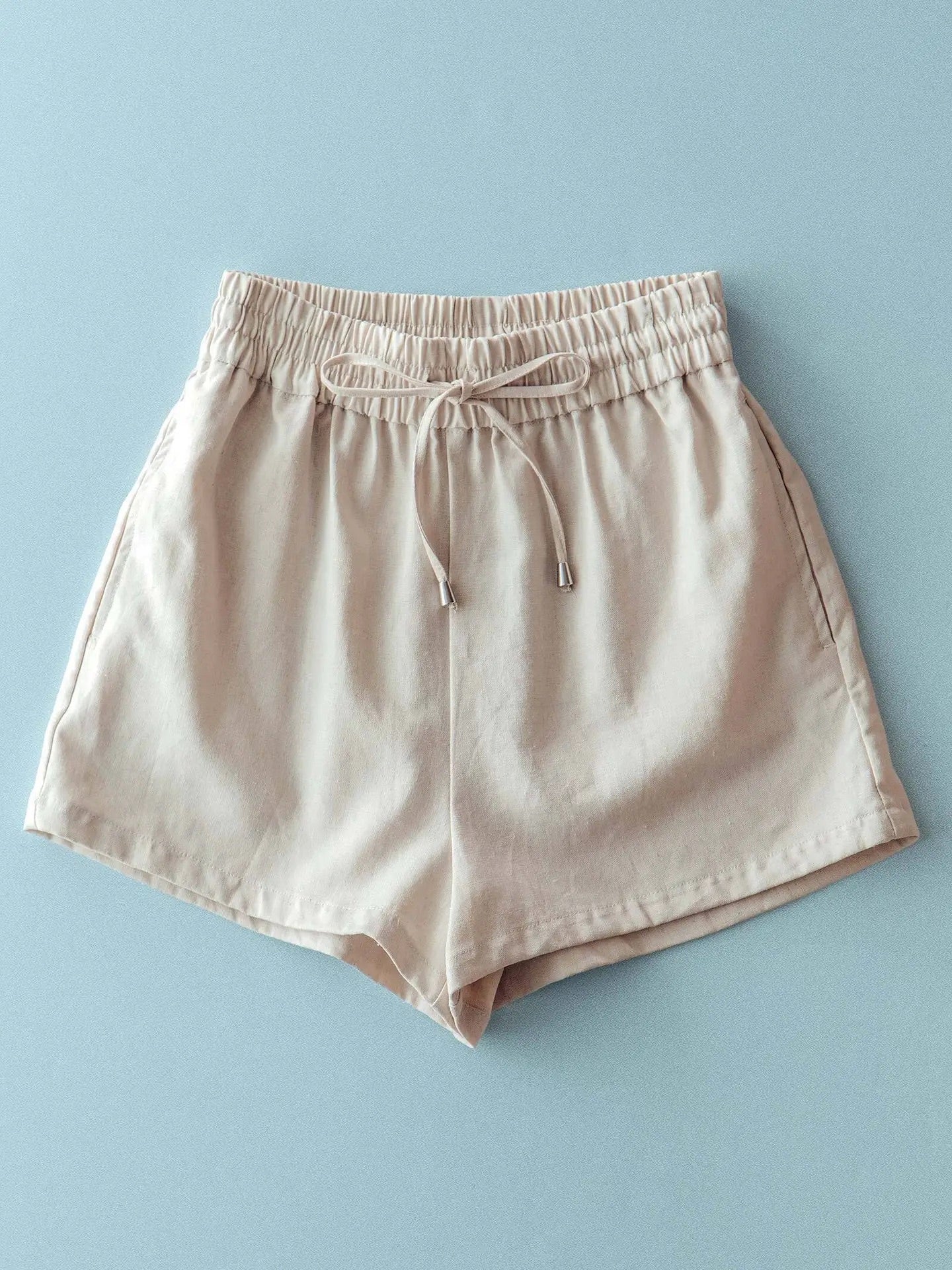 Oat & About Linen Shorts