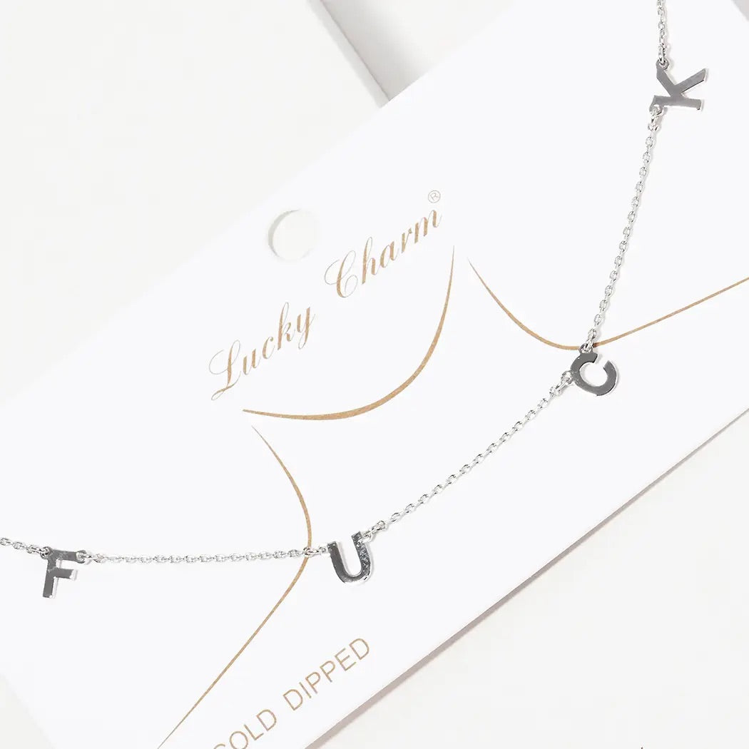 F U C K Necklace