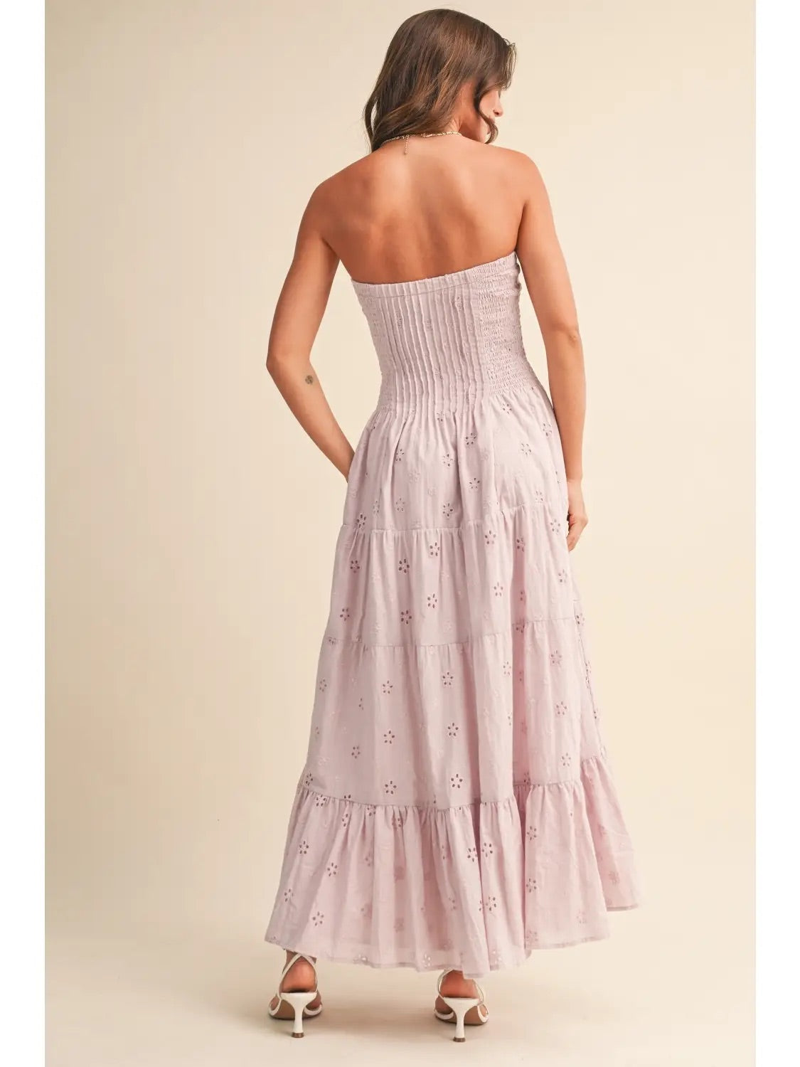 Lilac Daydream Strapless Dress