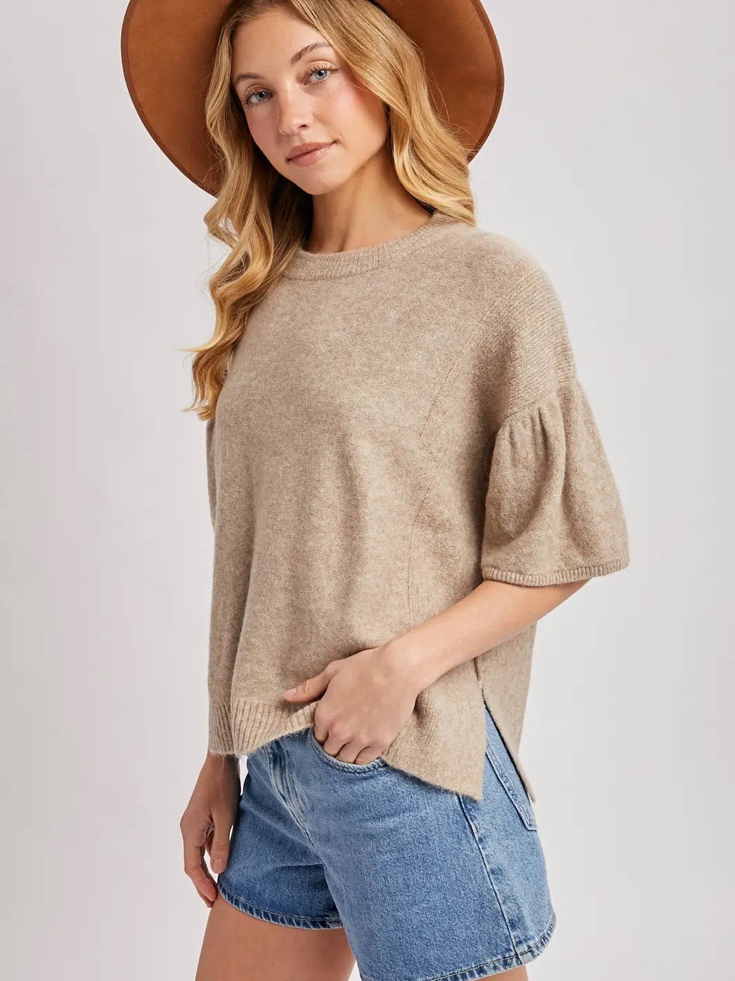 Cafe Comfort Sweater Top