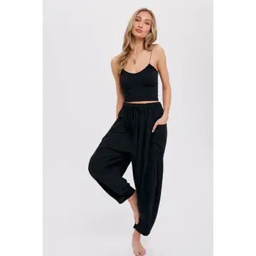 Midnight Ease Harem Pants