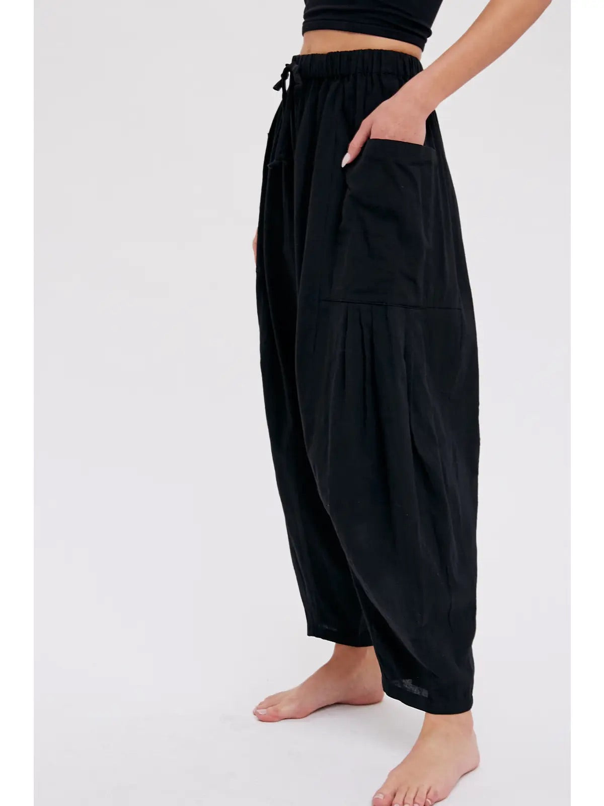 Midnight Ease Harem Pants