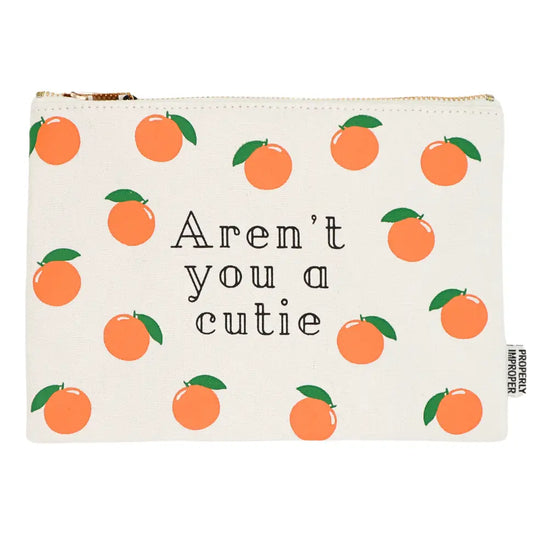 Aren't You a Cutie Canvas Pouch