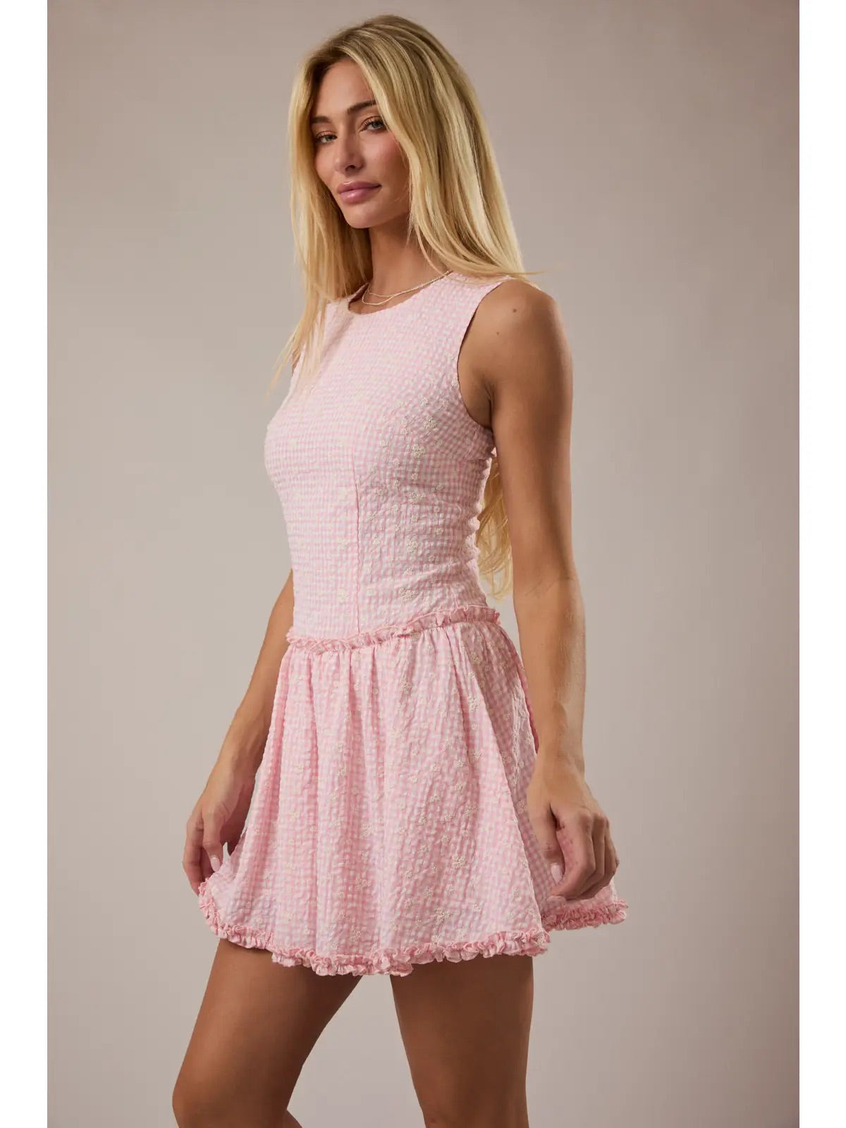 Picnic in Bloom Mini Dress