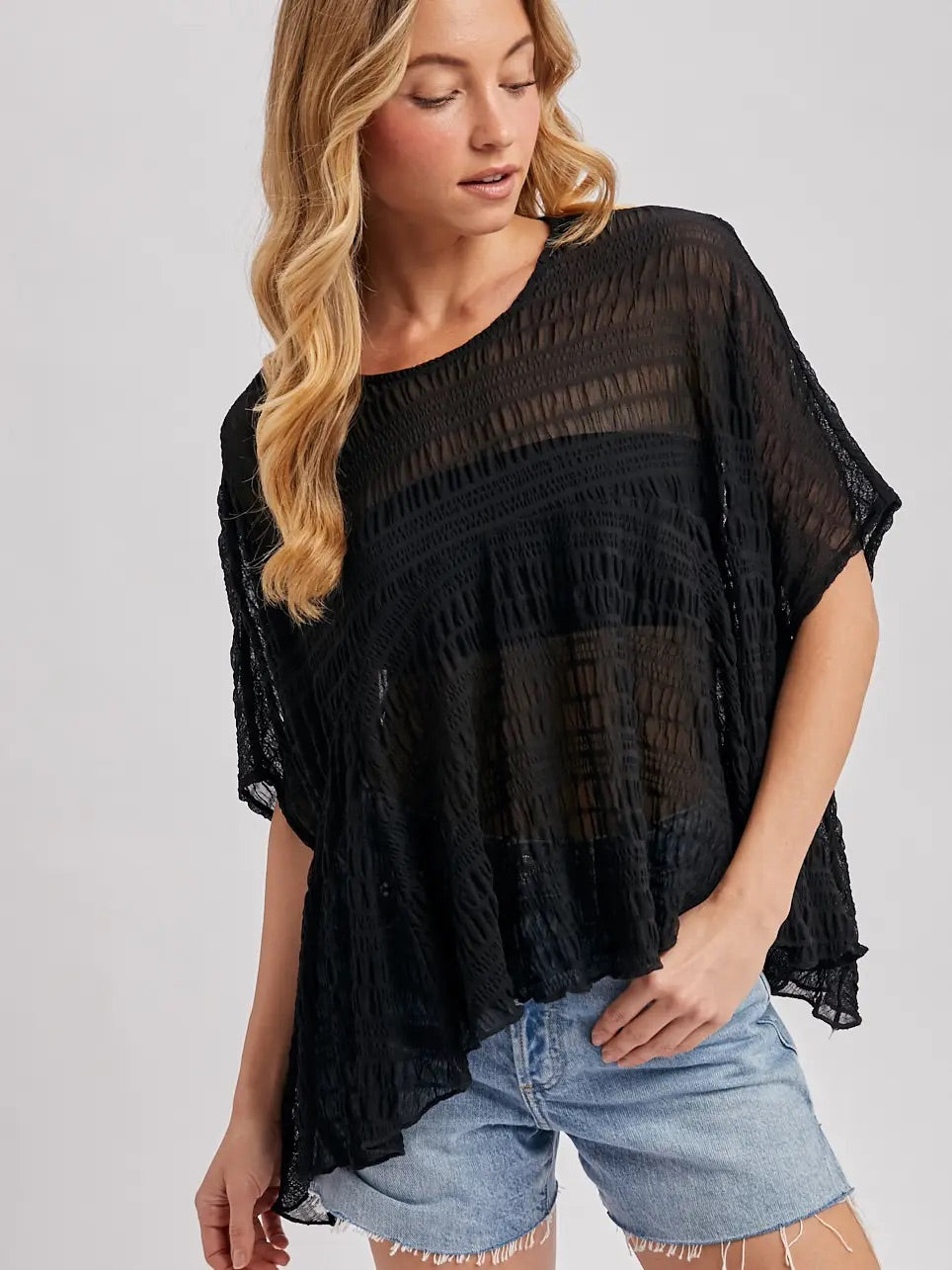 Midnight Mirage Cape Top