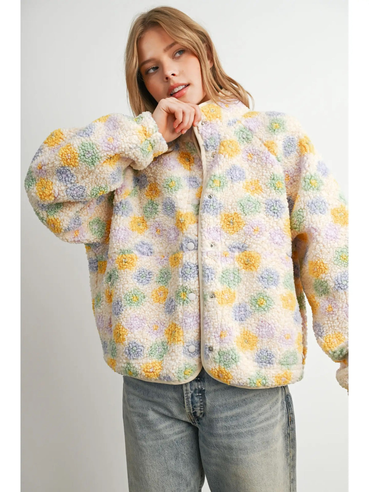Meadow Bloom Fleece Jacket