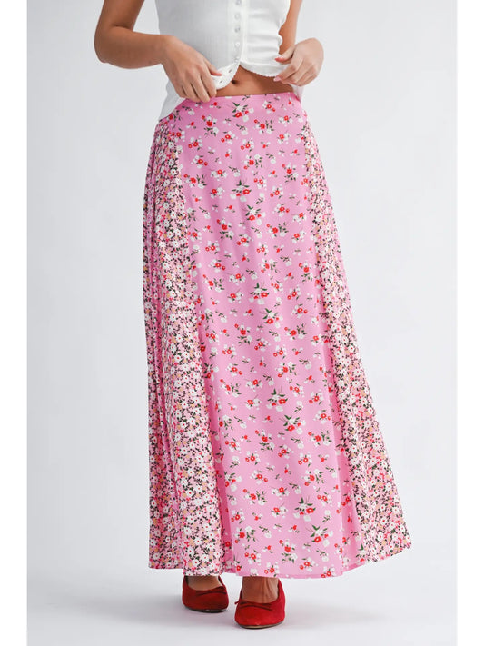 Garden Stroll Floral Skirt