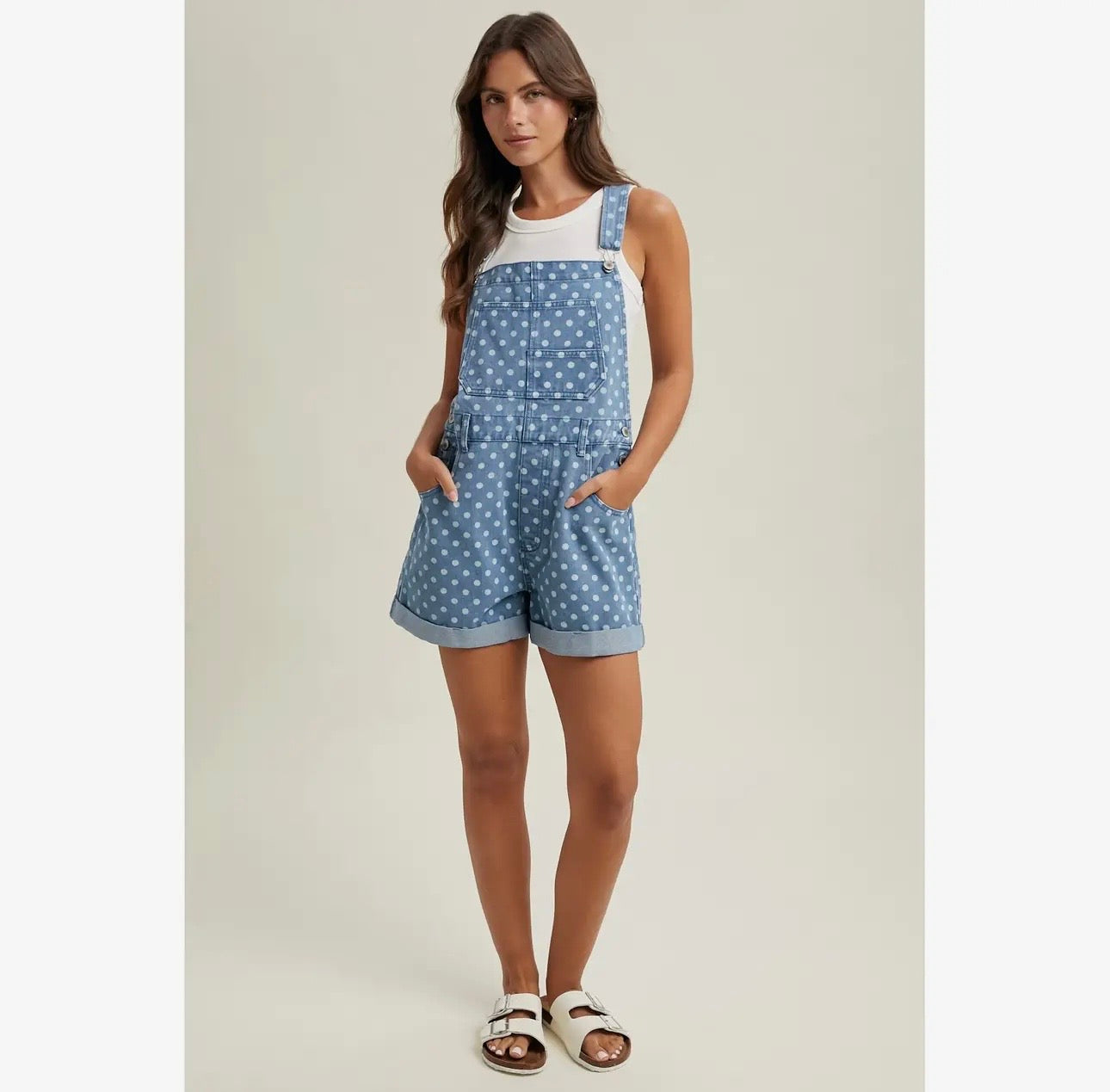 Dotty Darling Shortalls