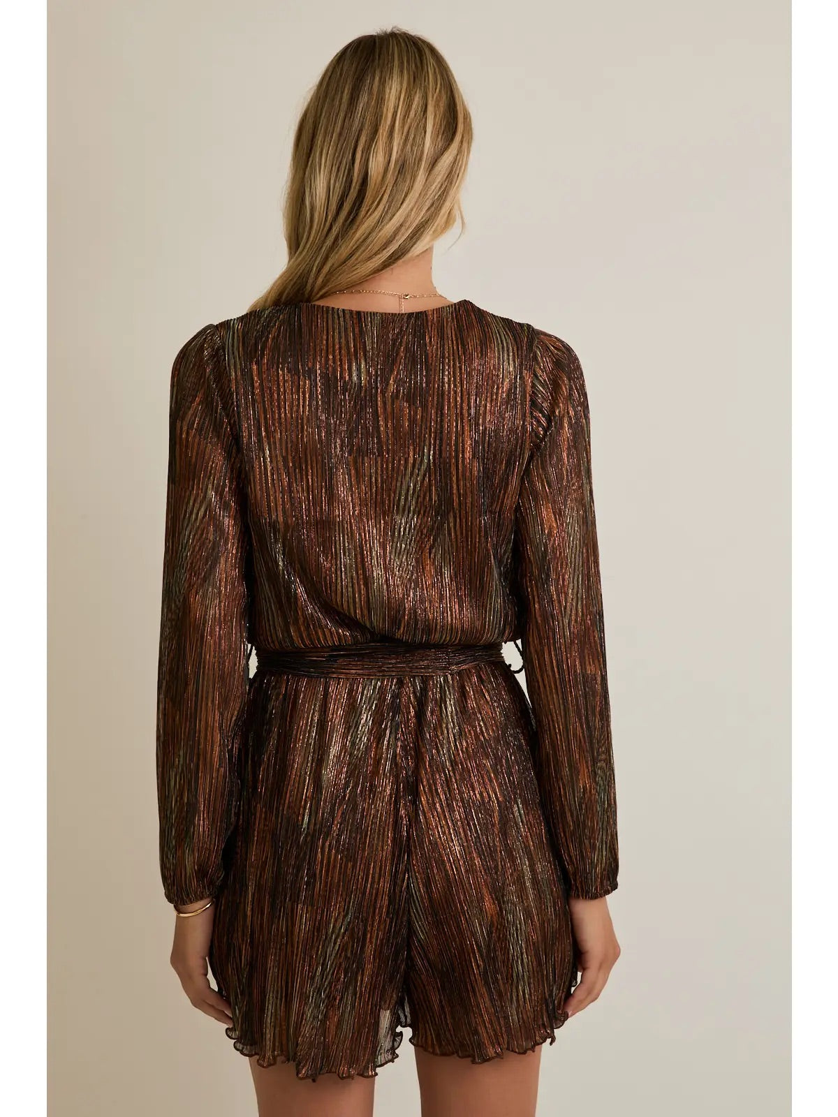 Golden Hour Surplice Romper