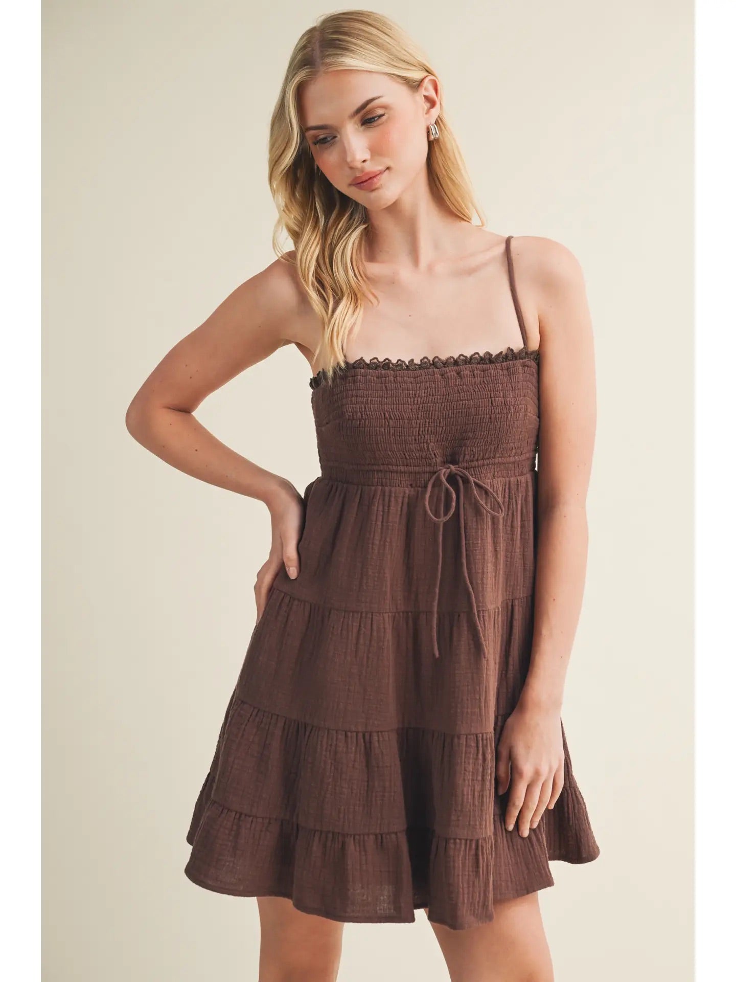Iced Americano Mini Dress