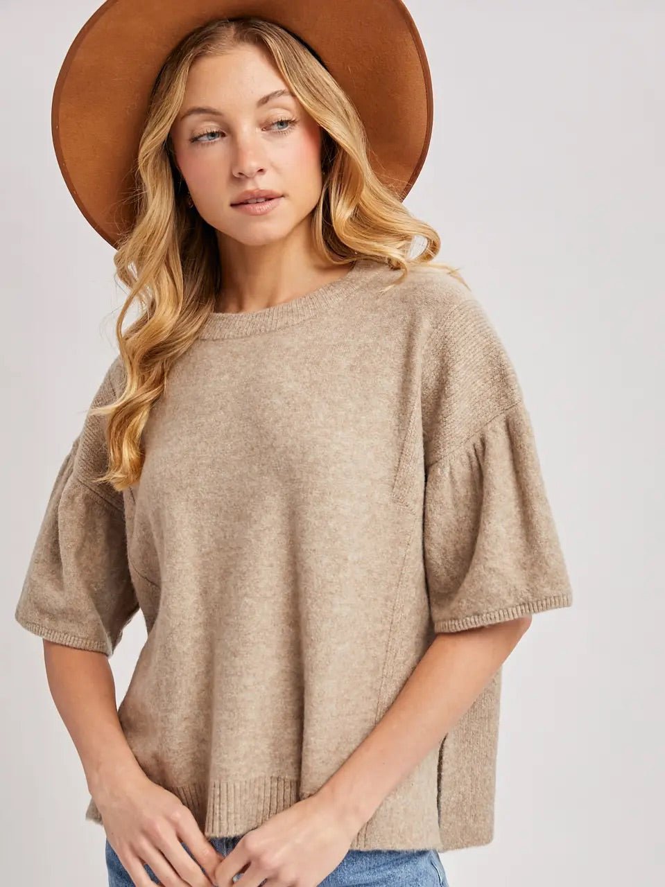 Cafe Comfort Sweater Top