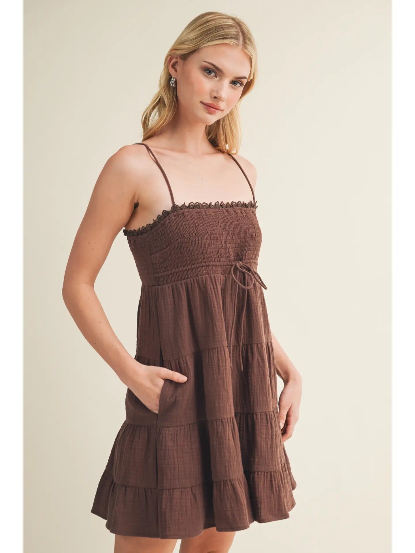 Iced Americano Mini Dress