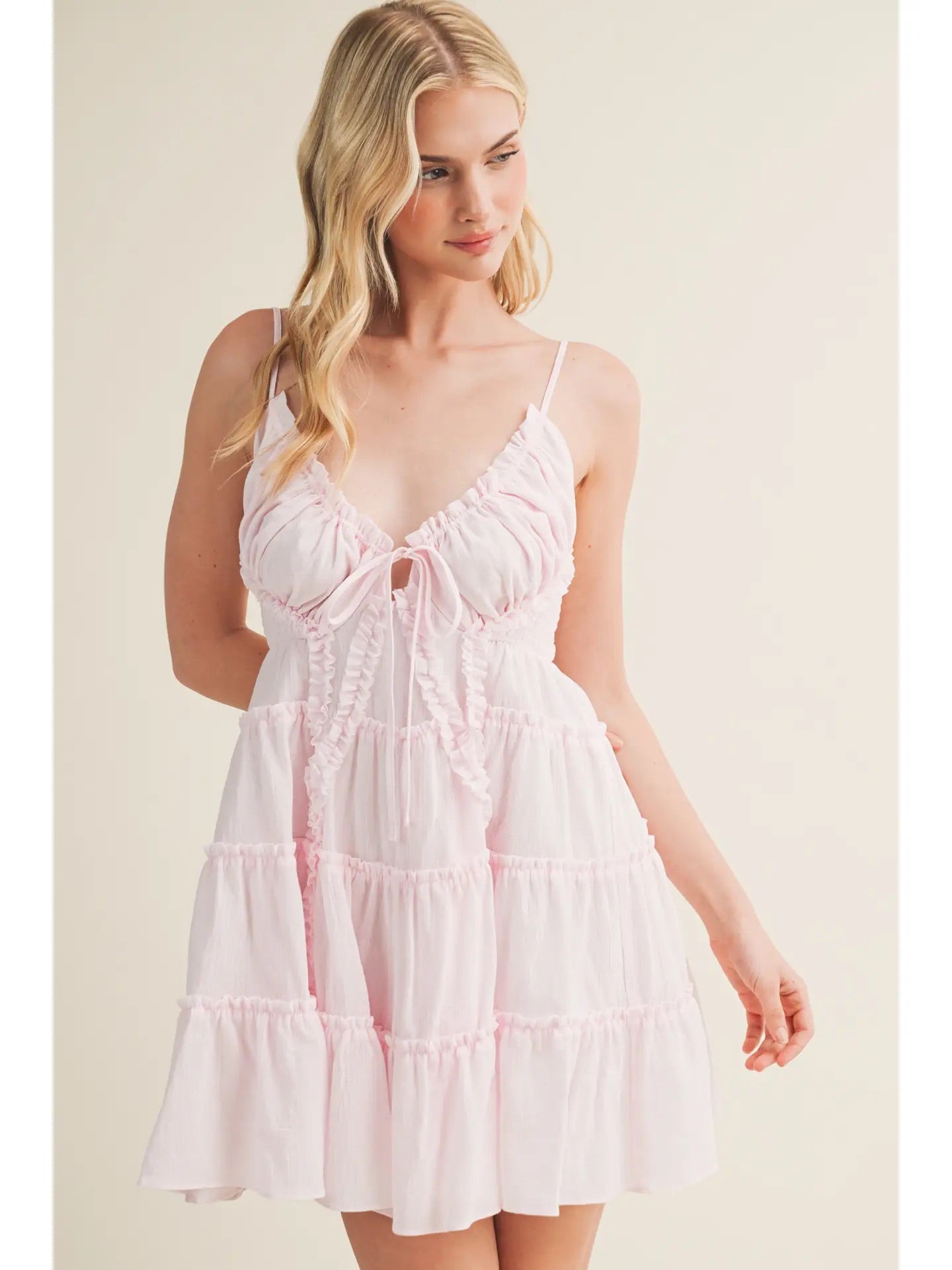 Sweet Peony Mini Dress
