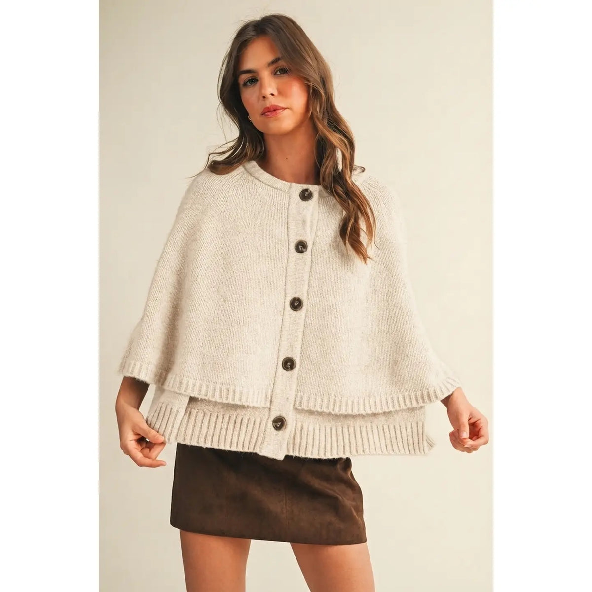 Ivory Hour Capelet