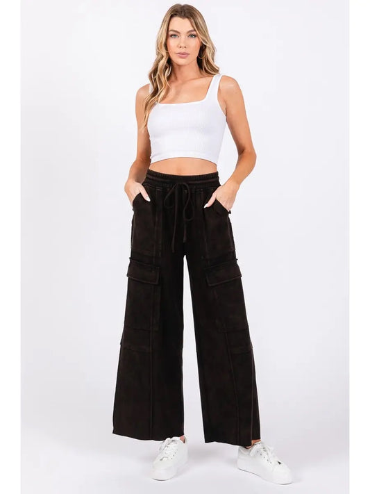 Precious Cargo Mineral Washed lounge Pants