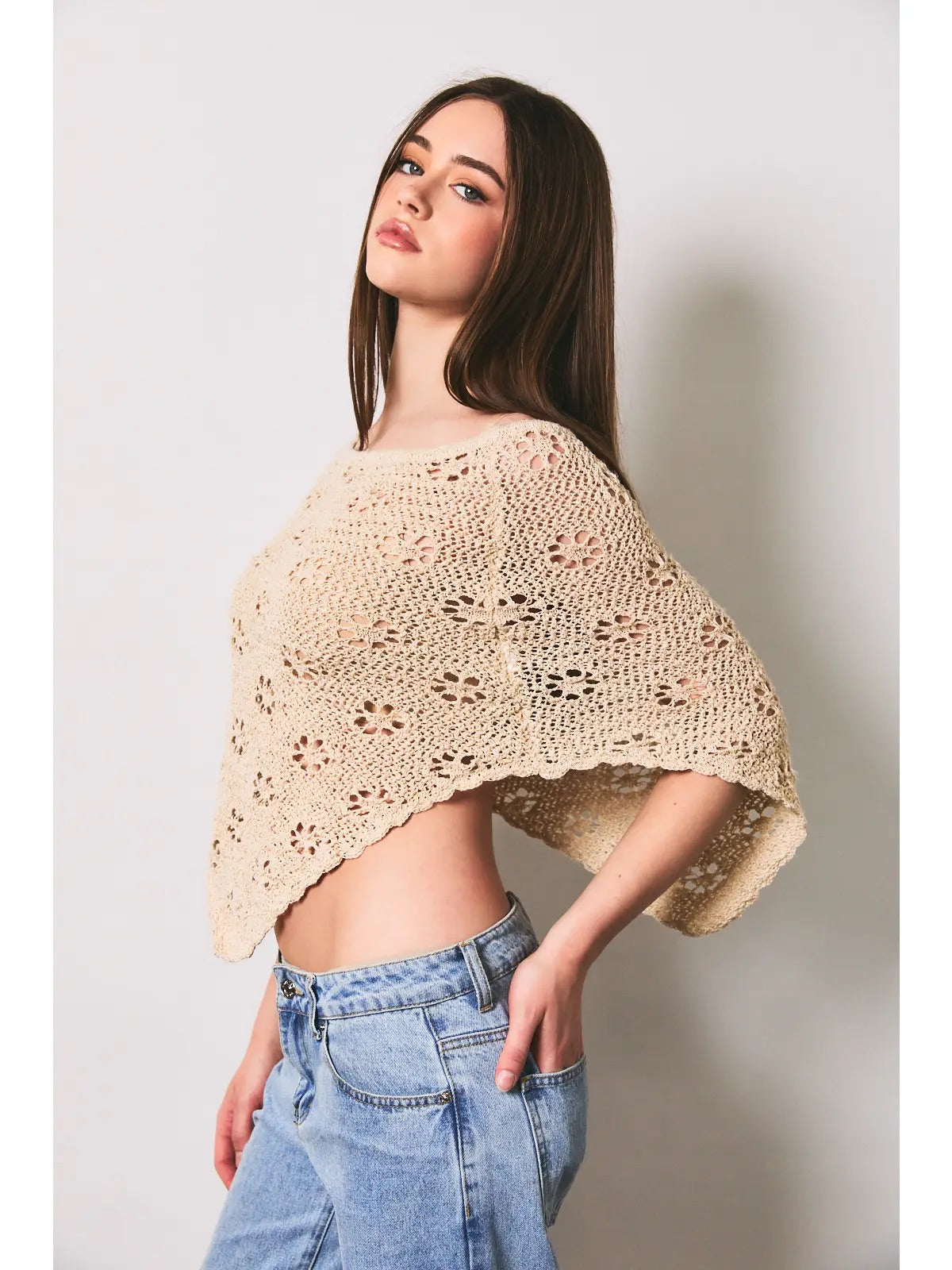 Wildflower Whisper Poncho