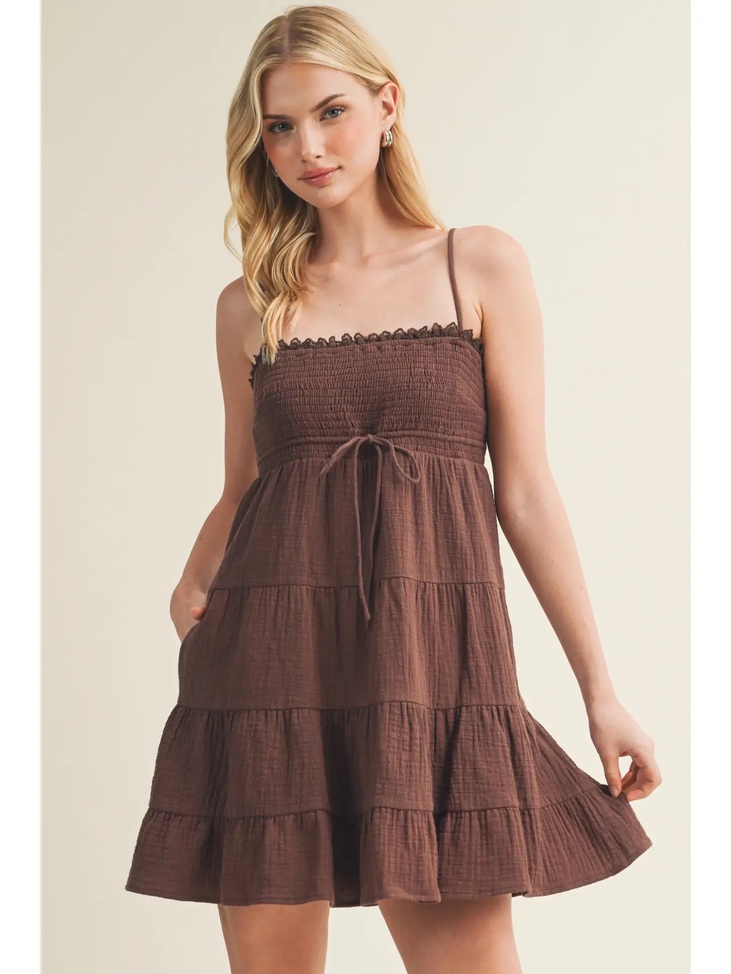 Iced Americano Mini Dress