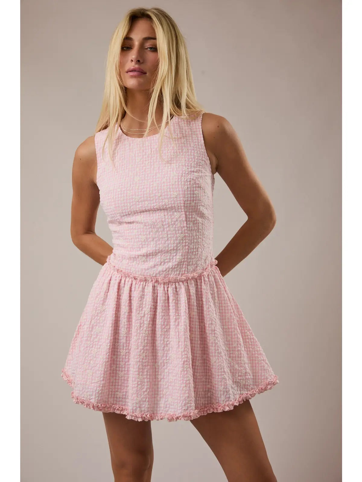 Picnic in Bloom Mini Dress