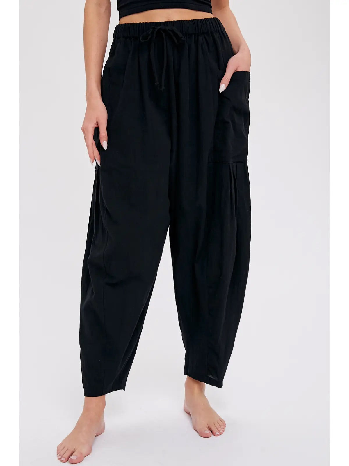 Midnight Ease Harem Pants