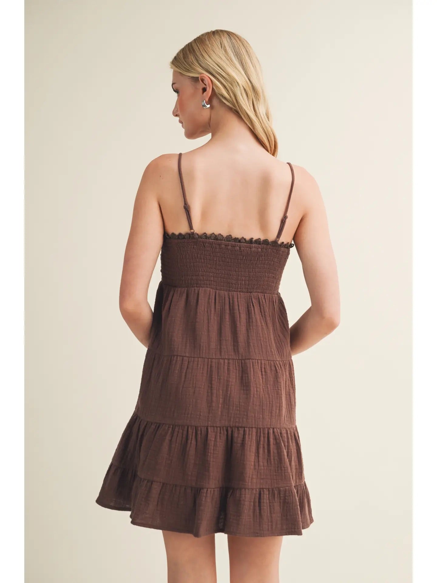 Iced Americano Mini Dress