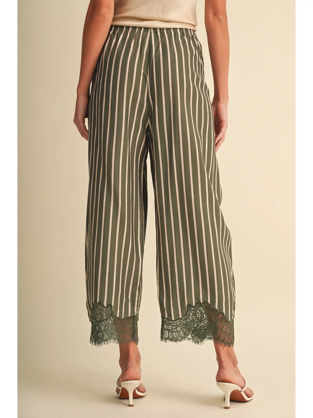 The Olive You Lace Culottes