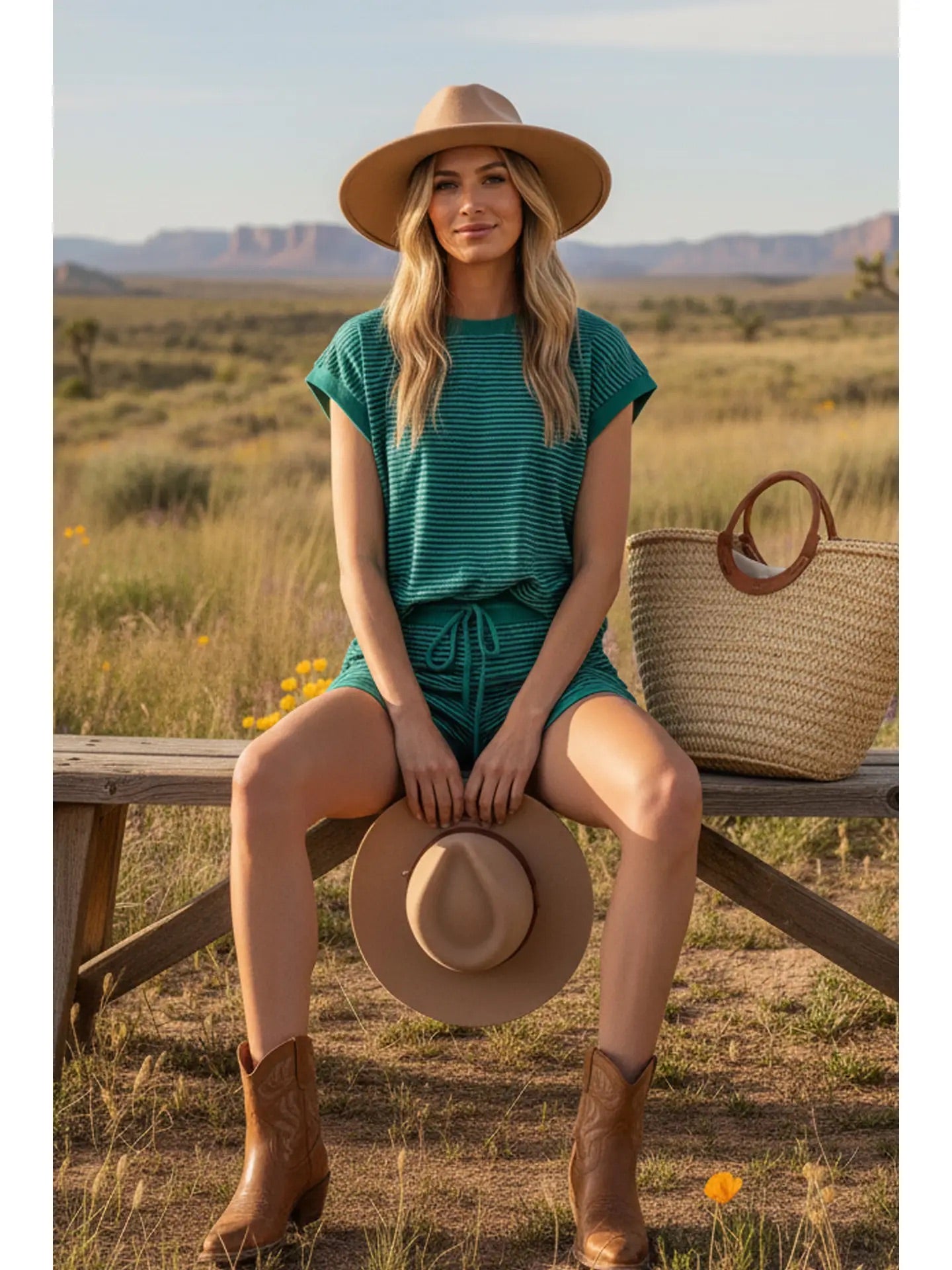 The Freshly Picked Set - Green/Teal