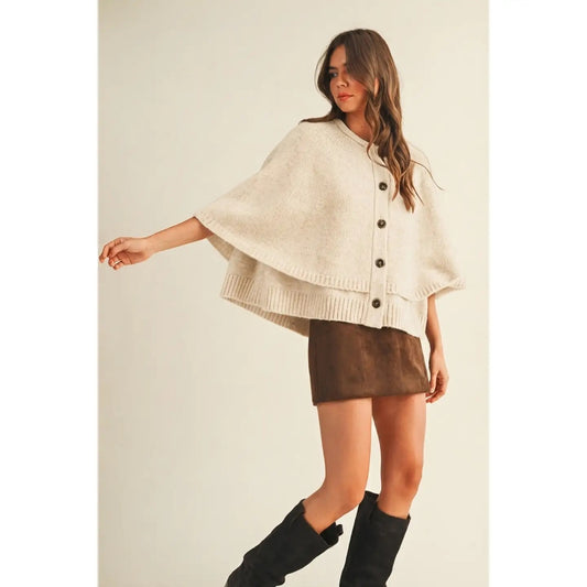 Ivory Hour Capelet