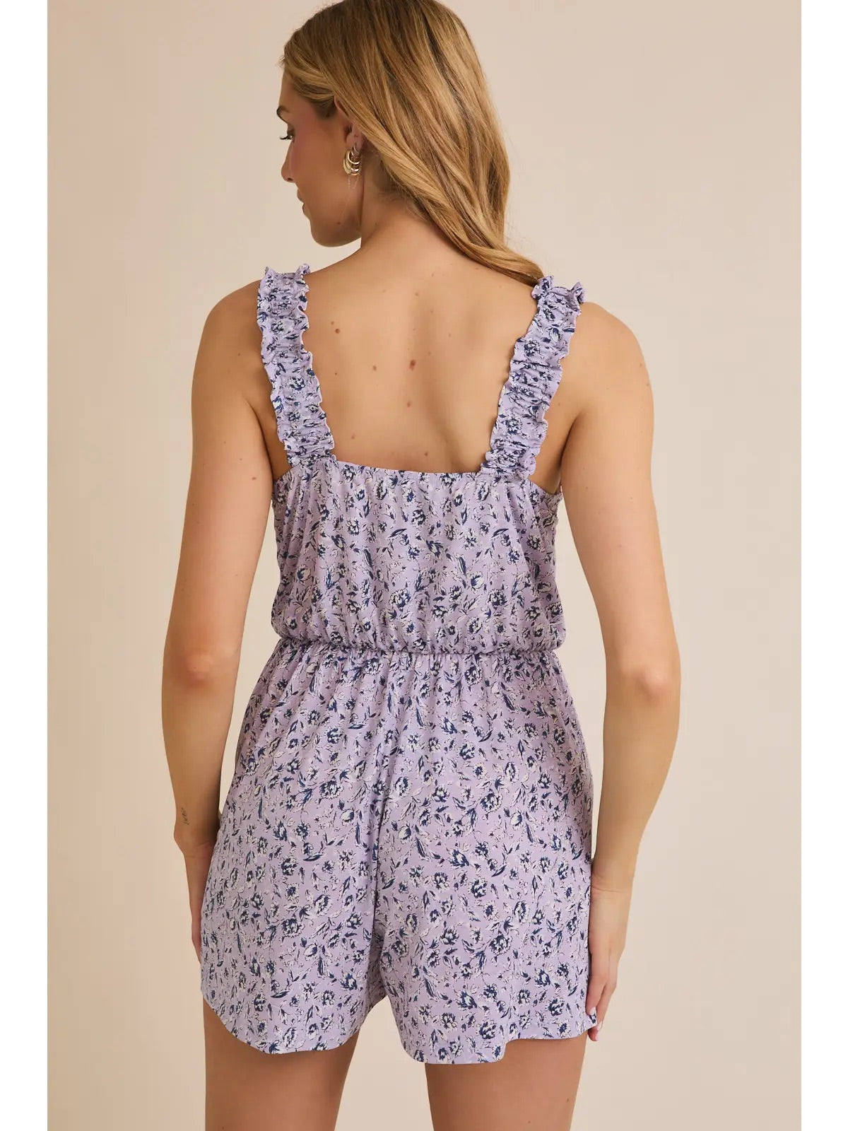 Lavender Fields Romper